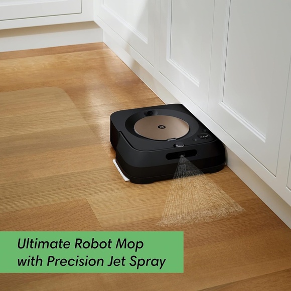 iRobot Braava Jet m6 (6012) Ultimate Robot Mop- Wi-Fi Connected Black NEW - Picture 3 of 4